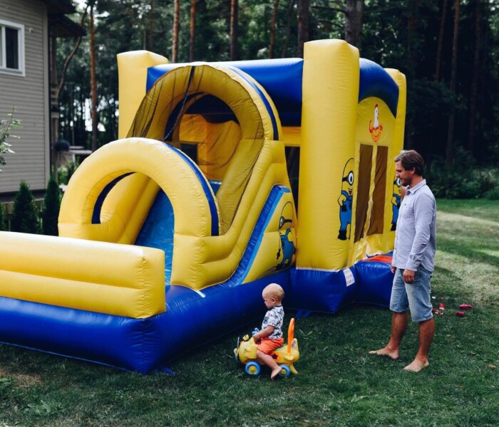 single-trampoline_Batuut Minions